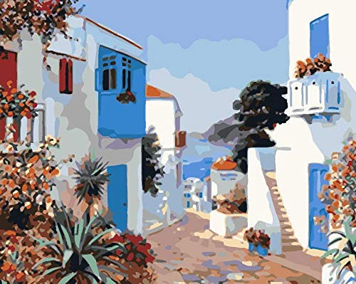Malen Nach Zahlen Weihnachten Kreta Landschaft DIY Handgemalt Ölgemälde Auf Leinwand Geschenk Malen Nach Zahlen Kits Home Haus Dekor 40.8X50.6 cm Malen Nach Zahlen Weihnachten Kreta Landschaft DIY Handgemalt Ölgemälde Auf Leinwand Geschenk Malen Nach Zahlen Kits Home Haus Dekor 40.8X50.6 cm von ZZZXX