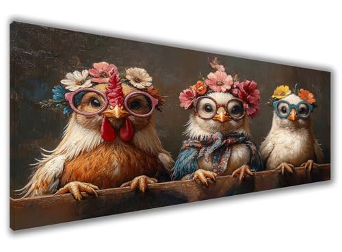 Karikatur Malen Nach Zahlen Erwachsene Huhn Paint by Numbers Bastelset Erwachsene DIY Handgemalt Ölgemälde 60x120cm Knitterfreie Leinwand mit Pinsel und Acrylpigment für Deko Geschenk Frauen Z6-445 Karikatur Malen Nach Zahlen Erwachsene Huhn Paint by Numbers Bastelset Erwachsene DIY Handgemalt Ölgemälde 60x120cm Knitterfreie Leinwand mit Pinsel und Acrylpigment für Deko Geschenk Frauen Z6-445 von Zaafeen