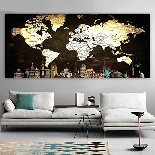 Zaafeen Diamond Painting Bilder Full Set,5D Weltkarte Groß Diamant Painting Vollbohrer Mit Zubehör,für Erwachsene und Kinder Home Wall Dekoration,70x200cm/28x80in Zaafeen Diamond Painting Bilder Full Set,5D Weltkarte Groß Diamant Painting Vollbohrer Mit Zubehör,für Erwachsene und Kinder Home Wall Dekoration,70x200cm/28x80in von Zaafeen