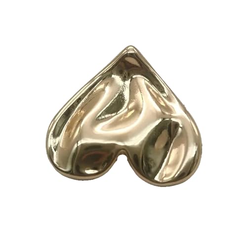15/18/23mm Herz Knöpfe für Kleidung Dekorative Handwerk Mäntel Nähen Knopf Zubehör Gold Diy Dekor Schnalle, Gold, 18mm 6pcs 15/18/23mm Herz Knöpfe für Kleidung Dekorative Handwerk Mäntel Nähen Knopf Zubehör Gold Diy Dekor Schnalle, Gold, 18mm 6pcs von ZacLAy