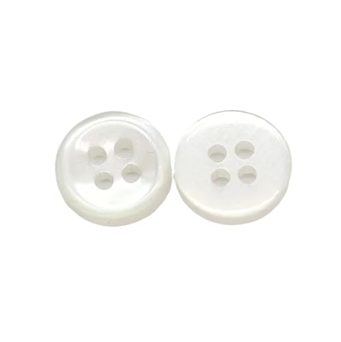 4 Löcher Schüsselform Überzug Harzknöpfe Handgemachte Dekorationen Diy Knöpfe, Weiß, 10mm 30pcs 4 Löcher Schüsselform Überzug Harzknöpfe Handgemachte Dekorationen Diy Knöpfe, Weiß, 10mm 30pcs von ZacLAy