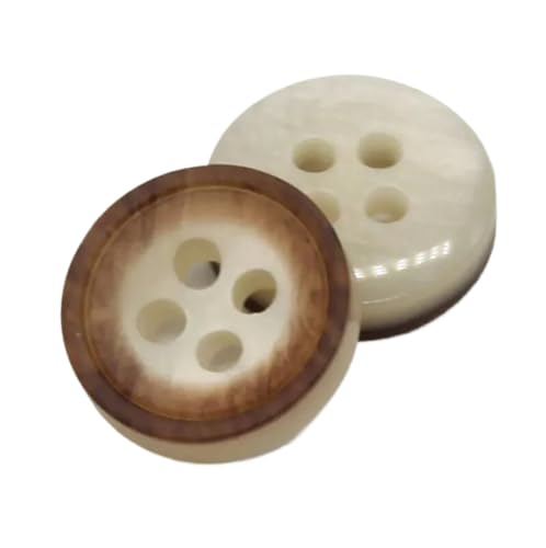 9/10/11/13mm weiße Hemdknöpfe aus Kunstharz, Bastelknöpfe, Brown beige, 10mm 30pcs 9/10/11/13mm weiße Hemdknöpfe aus Kunstharz, Bastelknöpfe, Brown beige, 10mm 30pcs von ZacLAy