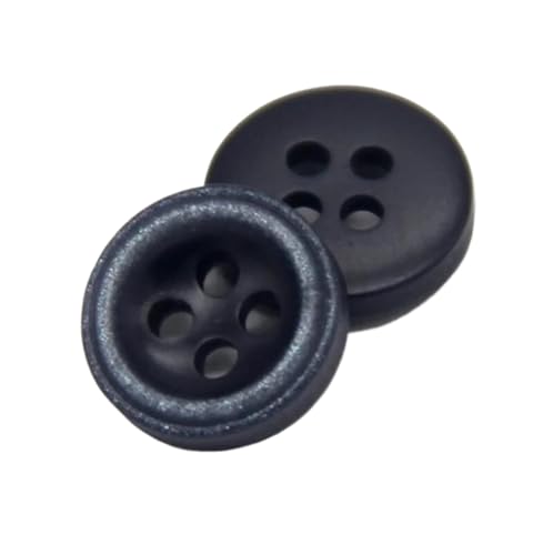 Matte Harzknöpfe für handgefertigte Dekorationen, DIY-Kunsthandwerk, Blau, 11mm 30pcs von ZacLAy
