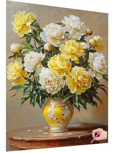 Diamond Painting Erwachsene Blumen Diamant Painting Bilder Retro 5D Diamond Art Set für Kinder Anfänger, DIY Diamant Cross Stickerei Kreativ Set für Erwachsene Deko Wohnzimmer Geschenke 60x80cm A-46 Diamond Painting Erwachsene Blumen Diamant Painting Bilder Retro 5D Diamond Art Set für Kinder Anfänger, DIY Diamant Cross Stickerei Kreativ Set für Erwachsene Deko Wohnzimmer Geschenke 60x80cm A-46 von ZaeMynnu