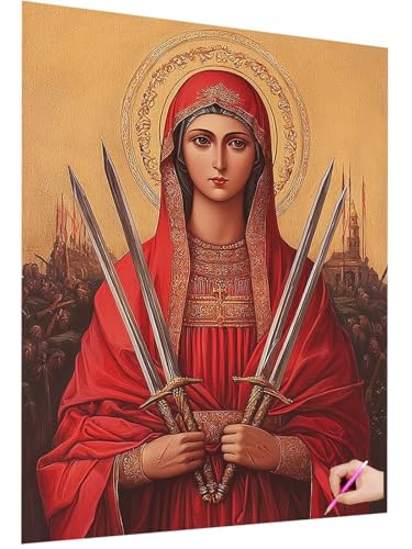 Diamond Painting Erwachsene Frau Diamant Painting Bilder Retro 5D Diamond Art Set für Kinder Anfänger, DIY Diamant Cross Stickerei Kreativ Set für Erwachsene Deko Wohnzimmer Geschenke 80x110cm A-38 Diamond Painting Erwachsene Frau Diamant Painting Bilder Retro 5D Diamond Art Set für Kinder Anfänger, DIY Diamant Cross Stickerei Kreativ Set für Erwachsene Deko Wohnzimmer Geschenke 80x110cm A-38 von ZaeMynnu