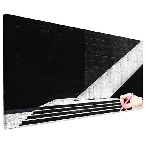 Diamond Painting Erwachsene Groß XXL 100x40cm Diamond Painting Abstrakt Bilder Bastelset Modern Diamant Kunst Malerei Set DIY Diamant Stickerei Kreuzstich Set für Geschenke für Frauen Herbst Deko O-14 von ZaeMynnu