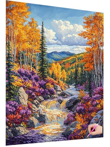 Diamond Painting Erwachsene Landschaft Diamant Painting Bilder Herbst 5D Diamond Art Set für Kinder Anfänger, DIY Diamant Cross Stickerei Kreativ Set für Erwachsene für Deko Wohnzimmer 80x110cm A-32 Diamond Painting Erwachsene Landschaft Diamant Painting Bilder Herbst 5D Diamond Art Set für Kinder Anfänger, DIY Diamant Cross Stickerei Kreativ Set für Erwachsene für Deko Wohnzimmer 80x110cm A-32 von ZaeMynnu