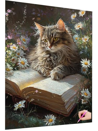 Diamond Painting Katze Diamond Painting Erwachsene Kinder 5D DIY Diamant Basteln Set Diamant Malerei Blumen Bilder Mosaikherstellung Bastelset Erwachsene Zimmer Deko Geschenke für Frauen 60x80cm A-35 Diamond Painting Katze Diamond Painting Erwachsene Kinder 5D DIY Diamant Basteln Set Diamant Malerei Blumen Bilder Mosaikherstellung Bastelset Erwachsene Zimmer Deko Geschenke für Frauen 60x80cm A-35 von ZaeMynnu