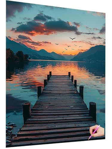 Diamond Painting Landschaft Diamond Painting Erwachsene Kinder 5D DIY Diamant Basteln Set Diamant Malerei Sonnenuntergang Bilder Mosaikherstellung Bastelset Erwachsene für Deko Geschenke 60x80cm A-21 Diamond Painting Landschaft Diamond Painting Erwachsene Kinder 5D DIY Diamant Basteln Set Diamant Malerei Sonnenuntergang Bilder Mosaikherstellung Bastelset Erwachsene für Deko Geschenke 60x80cm A-21 von ZaeMynnu