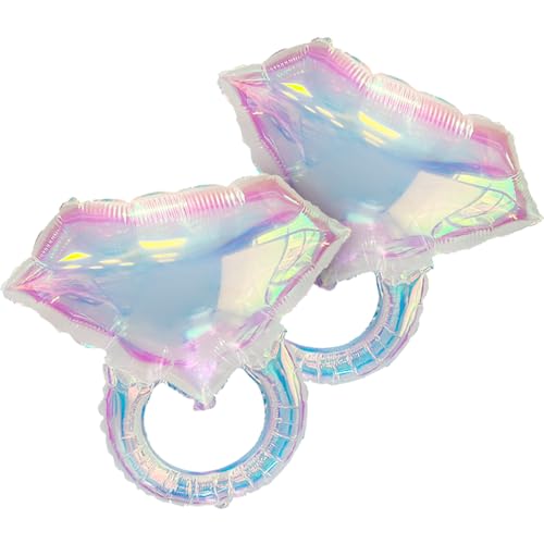 Schillernder Ringballon für Verlobung, Brautparty, Junggesellinnenabschied, Hochzeit, Party-Dekoration, Brautballons, Ringballon, Junggesellinnenabschied, Verlobte Dekorationen Schillernder Ringballon für Verlobung, Brautparty, Junggesellinnenabschied, Hochzeit, Party-Dekoration, Brautballons, Ringballon, Junggesellinnenabschied, Verlobte Dekorationen von Zafête