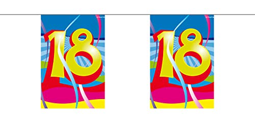 18. Geburtstag Mini-Girlande - 4 Meter 18. Geburtstag Mini-Girlande - 4 Meter von Folat