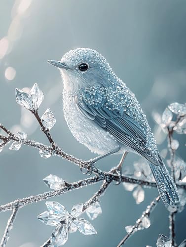 Diamond Painting Eckige Steine Vogel 50x70cm, 5D Tier Diamant Painting Bilder Erwachsene Set, DIY Kreuzstich Stickerei Mosaikherstellung Bastelset Erwachsene, Zur Weihnachten Deko Wand Geschenk H-47 Diamond Painting Eckige Steine Vogel 50x70cm, 5D Tier Diamant Painting Bilder Erwachsene Set, DIY Kreuzstich Stickerei Mosaikherstellung Bastelset Erwachsene, Zur Weihnachten Deko Wand Geschenk H-47 von Zahnngxp