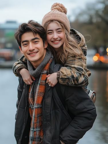 Diamond Painting Personalisiert, 5D Diamond Painting Eigenes Foto, Personalisierte Bild Diamant, Mosaikherstellung Custom Diamant Bilder, Crystal Art Basteln Erwachsene Weihnachten Decor 80x100cm H-80 von Zahnngxp