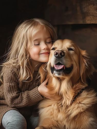 Diamond Painting Personalisiert, 5D Diamond Painting Eigenes Foto, Personalisierte Bild Diamant, Mosaikherstellung Custom Diamant Bilder, Crystal Art Basteln Erwachsene Weihnachten Decor 80x90cm H-34 von Zahnngxp