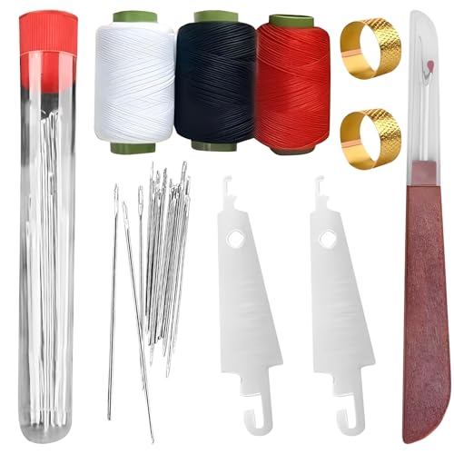 Zahoken 37pcs Nähwerkzeug-Set, Tragbares Komplettes Nähset Mit Nadeleinfädler, Nahtverbinder 25 Stahlnadeln Und Fäden Sowie Sicherheitsnadeln Für Studentenwohnheim, Zuhause, Reisen & Mehr von Zahoken