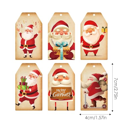 Zahoken Anhänger, Weihnachtsetiketten | Weihnachtsanhänger 60 Stück Weihnachtsbaumschmuck - Weihnachtsdekorationsanhänger, Weihnachtsbänder für Familie, Freunde oder sogar Zahoken Anhänger, Weihnachtsetiketten | Weihnachtsanhänger 60 Stück Weihnachtsbaumschmuck - Weihnachtsdekorationsanhänger, Weihnachtsbänder für Familie, Freunde oder sogar von Zahoken