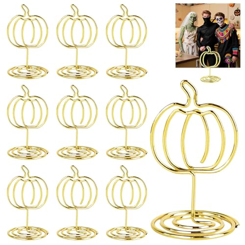 Zahoken Platzkartenhalter | Kürbis Motivhalter Für Tische | 10 Stücke Herbstdeko Tischdekoration Metallklammern Für Abschlussfeier Erntedank Geburtstag Zahoken Platzkartenhalter | Kürbis Motivhalter Für Tische | 10 Stücke Herbstdeko Tischdekoration Metallklammern Für Abschlussfeier Erntedank Geburtstag von Zahoken
