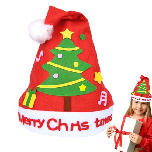 Zahoken Weihnachtshut Bastelset | Zeichentrick Weihnachtshut Bastelset für Kinder | Weihnachtsmann Ausstattung Set für Kinder Vorschule Zuhause Ferienaktivitäten Mädchen Kinderzimmer Valentinstag Zahoken Weihnachtshut Bastelset | Zeichentrick Weihnachtshut Bastelset für Kinder | Weihnachtsmann Ausstattung Set für Kinder Vorschule Zuhause Ferienaktivitäten Mädchen Kinderzimmer Valentinstag von Zahoken