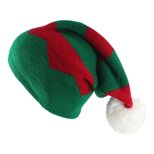 Zahoken Weihnachtsmütze für Damen, Weihnachtsmann-Strickmütze, bunt, bequem, festliches Design für kaltes Wetter, Damen, Mädchen, , Alltag, Outdoor-Aktivitäten, Versammlungen Zahoken Weihnachtsmütze für Damen, Weihnachtsmann-Strickmütze, bunt, bequem, festliches Design für kaltes Wetter, Damen, Mädchen, , Alltag, Outdoor-Aktivitäten, Versammlungen von Zahoken