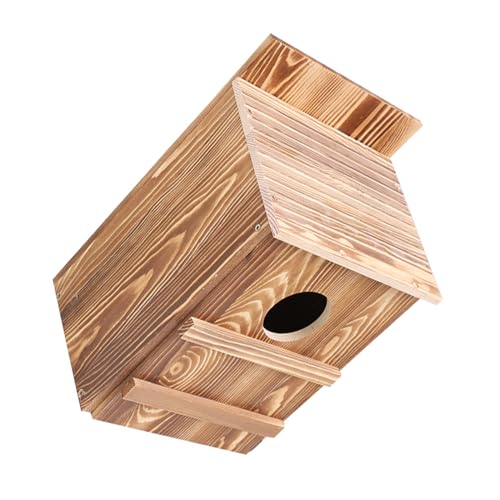 Zambuph Eulennest für den Außenbereich aus dickem Holz mit klarer Textur und einheitlicher Farbe, geeignet für alle Vogelarten, Vogelhaus aus Holz Zambuph Eulennest für den Außenbereich aus dickem Holz mit klarer Textur und einheitlicher Farbe, geeignet für alle Vogelarten, Vogelhaus aus Holz von Zambuph