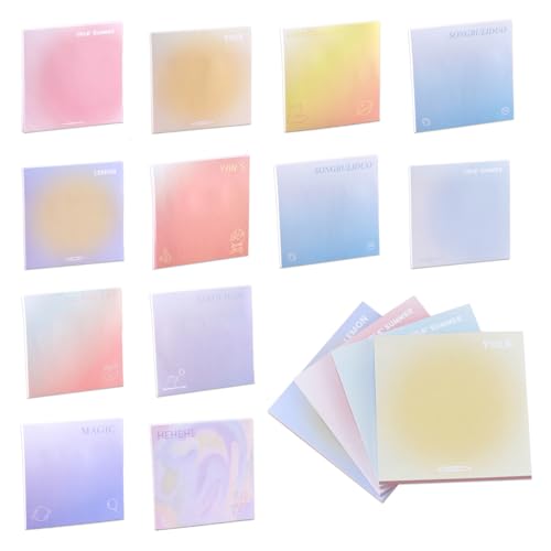 Zamety 12 Stück Haftnotizen, Bunte Sticky Notes, Quadratische Haftnotizen Klebezettel, 80 x 80 mm Post It Groß, Postit Haftnotizen für Büro, Schule und Haus, 11 Farben Zamety 12 Stück Haftnotizen, Bunte Sticky Notes, Quadratische Haftnotizen Klebezettel, 80 x 80 mm Post It Groß, Postit Haftnotizen für Büro, Schule und Haus, 11 Farben von Zamety