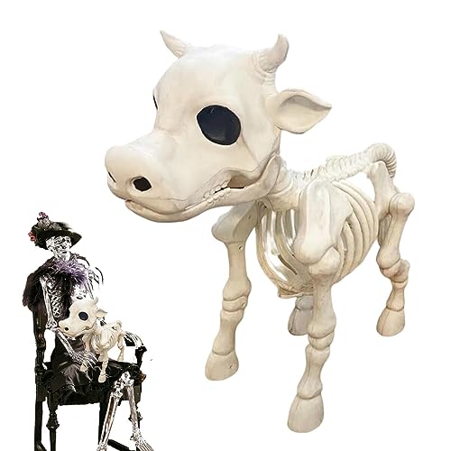 Zankie Kuhskelett Halloween-Dekoration – Kuhskelett Halloween | 2023 Neue Kuh-Skelett-Halloween-Dekoration| Skelett-Kuh-Halloween-Außendekoration Zankie Kuhskelett Halloween-Dekoration – Kuhskelett Halloween | 2023 Neue Kuh-Skelett-Halloween-Dekoration| Skelett-Kuh-Halloween-Außendekoration von Zankie