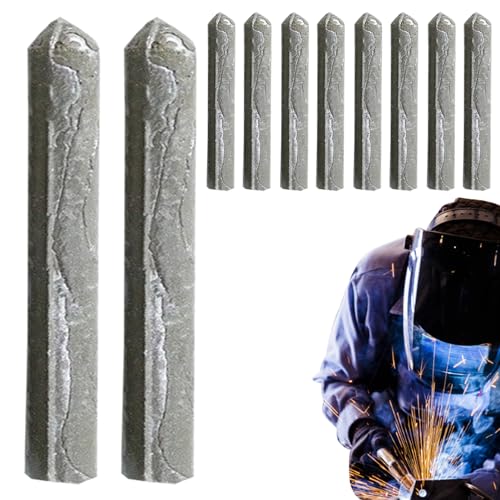 Zankie Niedertemperatur- -Schweißdraht – 78 mm, universeller Niedertemperatur-Schweißkerndraht, 3/6/10 Stück, Mehrzweck-Kupfer-Aluminium-Reparaturstäbe zum Schweißen, Legierung, rostfrei Zankie Niedertemperatur- -Schweißdraht – 78 mm, universeller Niedertemperatur-Schweißkerndraht, 3/6/10 Stück, Mehrzweck-Kupfer-Aluminium-Reparaturstäbe zum Schweißen, Legierung, rostfrei von Zankie