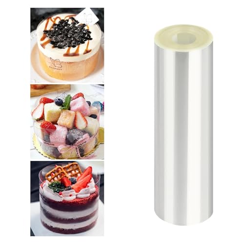 Zaphara Tortenrandfolie 15cmx10m,Transparent Acetat Rolle,Acetat Folie,Transparent Tortenfolie,Acetat Folie Wiederverwendbar für Dessertringe Tortendeko Schokolade Mousse Kuchen Zaphara Tortenrandfolie 15cmx10m,Transparent Acetat Rolle,Acetat Folie,Transparent Tortenfolie,Acetat Folie Wiederverwendbar für Dessertringe Tortendeko Schokolade Mousse Kuchen von Zaphara