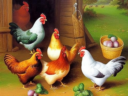 Zariocy 5D Diamond Painting Set Hahn, Diamant Painting Bilder Vogel Adult Runder Vollbohrer Diamant Stickerei Gemälde Kunsthandwerk Für Zuhause Wanddekoration 30x40 Cm Zariocy 5D Diamond Painting Set Hahn, Diamant Painting Bilder Vogel Adult Runder Vollbohrer Diamant Stickerei Gemälde Kunsthandwerk Für Zuhause Wanddekoration 30x40 Cm von Zariocy