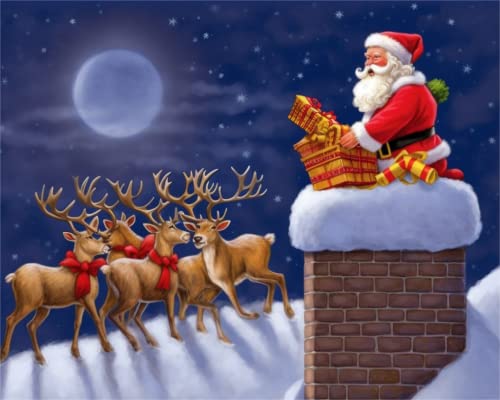 Zariocy Diamond Painting Kits Weihnachten Schneemann Runde Vollbohrung Elch Farbe mit Diamanten Kunst DIY Strass Stickerei Home Wall Decor 30 x 40 cm Zariocy Diamond Painting Kits Weihnachten Schneemann Runde Vollbohrung Elch Farbe mit Diamanten Kunst DIY Strass Stickerei Home Wall Decor 30 x 40 cm von Zariocy