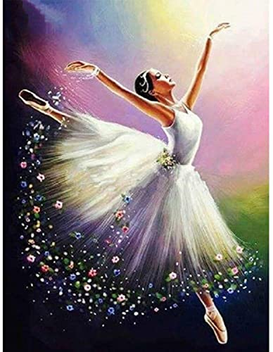 Zariocy 5D Diamond Painting Zubehör Tanzendes Mädchen, DIY Diamant Painting Malerei Bilder Ballett Stickerei Malerei Crystal Strass Stickerei für Haus, Wand Dekorationen 30×40cm Zariocy 5D Diamond Painting Zubehör Tanzendes Mädchen, DIY Diamant Painting Malerei Bilder Ballett Stickerei Malerei Crystal Strass Stickerei für Haus, Wand Dekorationen 30×40cm von Zariocy