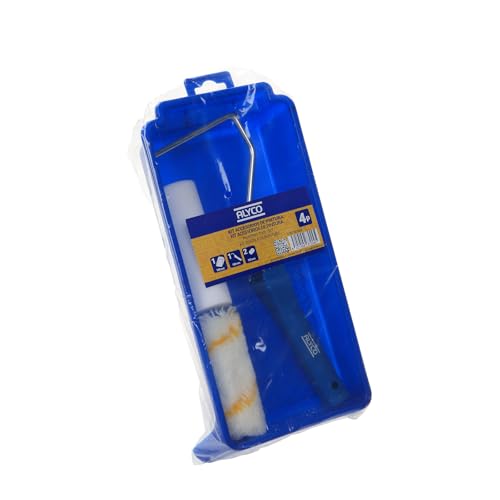 4-teiliges Mini-Malzubehör-Set – inklusive Pinsel, Palette, Spachtel und Farbwalze – ideal für Bastelarbeiten und künstlerische Details. von Zarivy