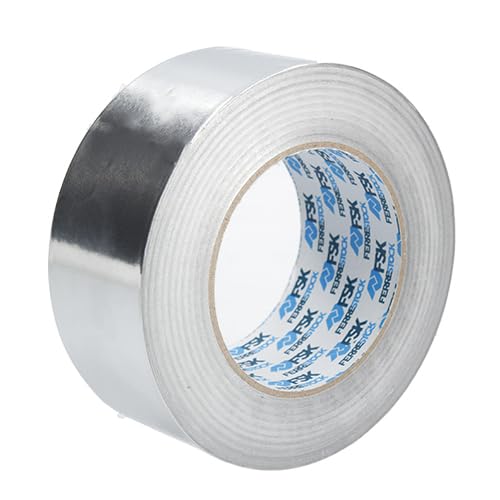 Zarivy Aluminium-Klebeband, 50 mm x 50 m, für Reparaturen, Abdichten und Isolierung bei Haushalts- und Industrieprojekten. Zarivy Aluminium-Klebeband, 50 mm x 50 m, für Reparaturen, Abdichten und Isolierung bei Haushalts- und Industrieprojekten. von Zarivy
