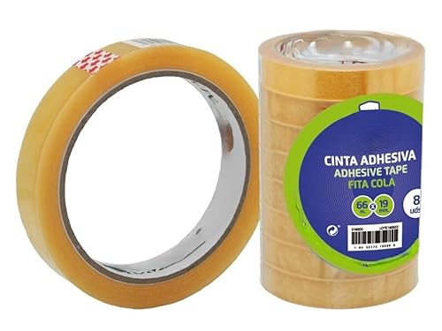 Zarivy Klebeband 66 x 19 mm, hohe Festigkeit, einfache Anwendung; ideal für Bastelarbeiten, Reparaturen und Büroarbeiten. Zarivy Klebeband 66 x 19 mm, hohe Festigkeit, einfache Anwendung; ideal für Bastelarbeiten, Reparaturen und Büroarbeiten. von Zarivy
