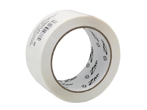 Zarivy Klebeband 66 x 50 mm, weiß, hohe Haftung, wasserdicht, ideal für Bastelarbeiten und Reparaturen. von Zarivy