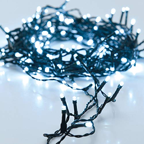 Zarivy Multifunktionale batteriebetriebene Lichterkette mit 48 LEDs, schwarzes Kabel und kaltweißes Licht, perfekt für gemütliche und festliche Atmosphäre; Maße: 4 Meter reine Beleuchtung Zarivy Multifunktionale batteriebetriebene Lichterkette mit 48 LEDs, schwarzes Kabel und kaltweißes Licht, perfekt für gemütliche und festliche Atmosphäre; Maße: 4 Meter reine Beleuchtung von Zarivy