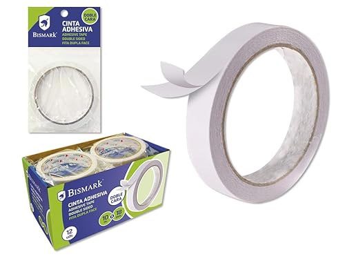 Zarivy Unsichtbares doppelseitiges Klebeband, 10 m x 18 mm, ideal zum Basteln, Reparieren und Verstecken ohne Rückstände Zarivy Unsichtbares doppelseitiges Klebeband, 10 m x 18 mm, ideal zum Basteln, Reparieren und Verstecken ohne Rückstände von Zarivy