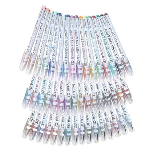 Zasdvn Acrylstifte - Mehrfarbiges Acryl Marker Kunst Set,Wasserbasierte Zeichenstifte Für Holz Stein Leinwand Stoff Scrapbook Karten Doodle Basteln Zasdvn Acrylstifte - Mehrfarbiges Acryl Marker Kunst Set,Wasserbasierte Zeichenstifte Für Holz Stein Leinwand Stoff Scrapbook Karten Doodle Basteln von Zasdvn