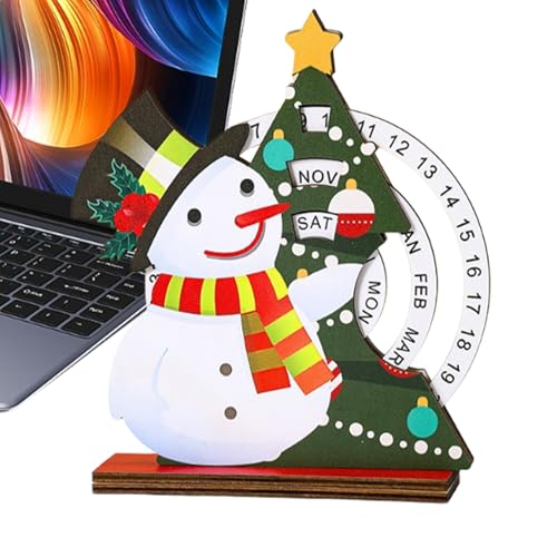 Zasdvn Holz Schreibtisch Kalender - Weihnachtsdekoration Blockkalender Für Die Festtage | Tischdekoration Für Wohnung Hotel Klassenzimmer Zasdvn Holz Schreibtisch Kalender - Weihnachtsdekoration Blockkalender Für Die Festtage | Tischdekoration Für Wohnung Hotel Klassenzimmer von Zasdvn