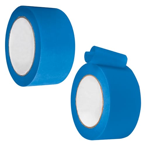 Zasvec Malerband Malerkrepp 2 Rollen Abklebeband Blau Kreppband Selbstklebend Abnehmbar Malerkrepp Malerabdeckband für Innen und Außen Dekoration Klebeband für Malerarbeiten, 48mm*50m Zasvec Malerband Malerkrepp 2 Rollen Abklebeband Blau Kreppband Selbstklebend Abnehmbar Malerkrepp Malerabdeckband für Innen und Außen Dekoration Klebeband für Malerarbeiten, 48mm*50m von Zasvec