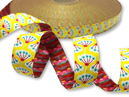 Webband Pusteblume - 1,80 EUR/m - gelb - Fancy Dress - Meterware Webband Pusteblume - 1,80 EUR/m - gelb - Fancy Dress - Meterware von ZauberDrum