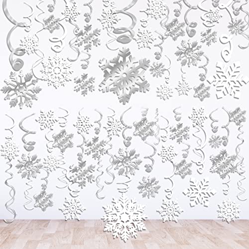 Zayvor 42 Stück Spiralgirlande Schneeflocke Spiralen Girlande Hängende Banner Partydeko Deckenhänger Hängende Wirbel Decke Dekor Folien Hängend Dekorationen Spiral Girlanden Deckenhänger Luftschlangen Zayvor 42 Stück Spiralgirlande Schneeflocke Spiralen Girlande Hängende Banner Partydeko Deckenhänger Hängende Wirbel Decke Dekor Folien Hängend Dekorationen Spiral Girlanden Deckenhänger Luftschlangen von Zayvor
