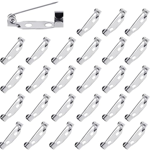 200 Stück Broschennadeln Safety Pin, Silber 20 mm Sicherheitsnadel Metall Broschen Sicherheitsnadeln Brooch Pins for DIY Crafts Schmuck Handwerk Tone Safety Pins for Brooch Back Clasps 200 Stück Broschennadeln Safety Pin, Silber 20 mm Sicherheitsnadel Metall Broschen Sicherheitsnadeln Brooch Pins for DIY Crafts Schmuck Handwerk Tone Safety Pins for Brooch Back Clasps von Zbssny