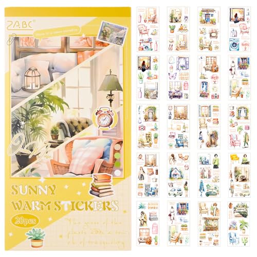 Zcbzbn20 Scrapbooking Aufkleber, Sticker Buch, Recycling ZubehöR, Pet äSthetische Vintage Stickern, Scanbooking Journal Etiketten, Handbook Aufklebern Zcbzbn20 Scrapbooking Aufkleber, Sticker Buch, Recycling ZubehöR, Pet äSthetische Vintage Stickern, Scanbooking Journal Etiketten, Handbook Aufklebern von Zcbzbn