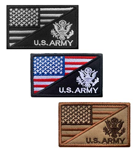 Bundle 3 Stück Amerikanische Flagge/U.S. AR bestickte Reparaturflicken U.S. AR Veteran Outdoor Patches für Kleidung, Kleidung, Mützen, Jacken, Rucksack – 8,9 x 5,1 cm Bundle 3 Stück Amerikanische Flagge/U.S. AR bestickte Reparaturflicken U.S. AR Veteran Outdoor Patches für Kleidung, Kleidung, Mützen, Jacken, Rucksack – 8,9 x 5,1 cm von Zcketo