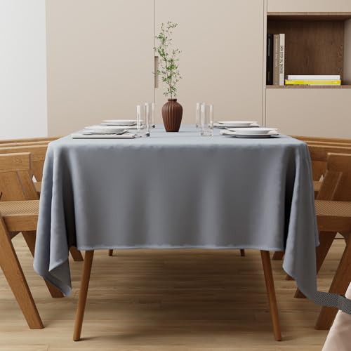 Zdada Grau Abwaschbar Tischdecken 85x85cm Quadratisch Polyester Tischdecke, Kratzfest, Fleckschutz Tischtuch Outdoor Tischwäsche für Garten, Esszimmer, Feiern und Haushalt Zdada Grau Abwaschbar Tischdecken 85x85cm Quadratisch Polyester Tischdecke, Kratzfest, Fleckschutz Tischtuch Outdoor Tischwäsche für Garten, Esszimmer, Feiern und Haushalt von Zdada