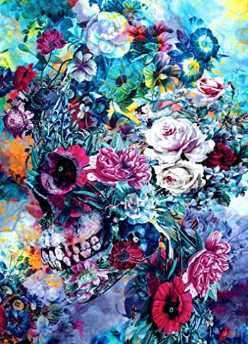 Malen nach Zahlen Ölgemälde nach Zahlen Blumen- und Schädel-Ölgemälde für Erwachsene zum handgemalten auf Leinwand Malen nach Zahlen für Home Art Decor 40x50cm Malen nach Zahlen Ölgemälde nach Zahlen Blumen- und Schädel-Ölgemälde für Erwachsene zum handgemalten auf Leinwand Malen nach Zahlen für Home Art Decor 40x50cm von Zdklfm69