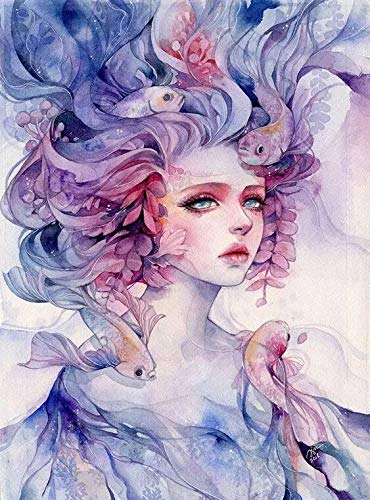 Malen nach Zahlen Ölgemälde nach Zahlen Cartoon Mädchen Portrait DIY Erwachsene zum Zeichnen von Handmalen auf Leinwand Bilder nach Zahlen Art Decor 40x50cm Malen nach Zahlen Ölgemälde nach Zahlen Cartoon Mädchen Portrait DIY Erwachsene zum Zeichnen von Handmalen auf Leinwand Bilder nach Zahlen Art Decor 40x50cm von Zdklfm69