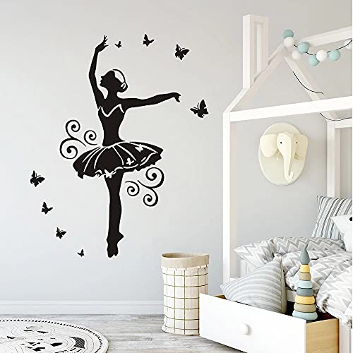 Zdklfm69 WandSticker Wandtattoos Ballett Mädchen Für Kinder Mädchen Zimmer Dekor Poster Vinyl Aufkleber Zuhause Wohnzimmer wasserdichte Wandbilder 84x100cm Zdklfm69 WandSticker Wandtattoos Ballett Mädchen Für Kinder Mädchen Zimmer Dekor Poster Vinyl Aufkleber Zuhause Wohnzimmer wasserdichte Wandbilder 84x100cm von Zdklfm69
