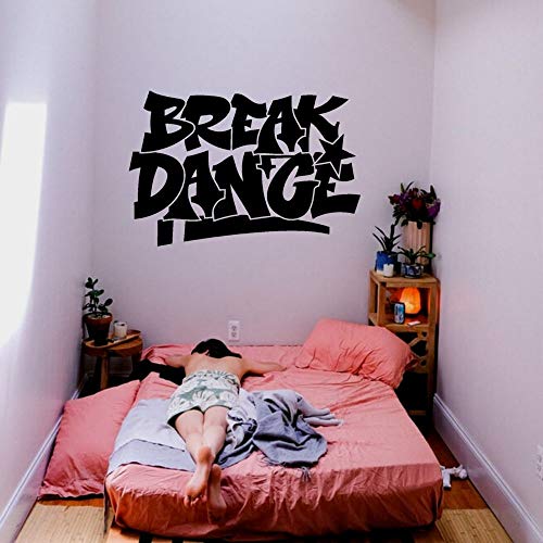 Zdklfm69 WandSticker Wandtattoos Break Dance Dekorativer Schriftzug Street Decal Dance Sticker Home Schlafzimmer Wandkunst Dekoration 122x84cm Zdklfm69 WandSticker Wandtattoos Break Dance Dekorativer Schriftzug Street Decal Dance Sticker Home Schlafzimmer Wandkunst Dekoration 122x84cm von Zdklfm69